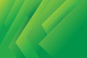 Green abstract background with diagonal lines vector