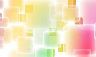 Geometric abstract pattern glass style. Abstract soft color square texture. colorful shiny squares. vector