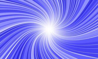 Swirling radial blue background. Vortex bright soft rays background. vector