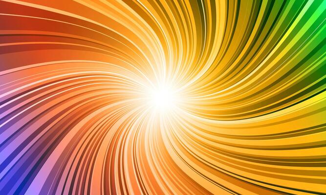 Swirling radial dark brown background. Vortex bright background. soft shine.