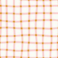 Square grid pattern. Checkered plaid pattern. Checkered wallpaper for print patterns or textiles. vector