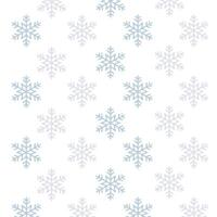snowflakes repetitive gift wrapping pattern vector