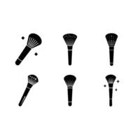 Makeup Brush Icon - High-Quality Graphic Design File for Digital Use vector