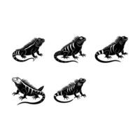 Iguana Graphic Design File for Creative Projects vector