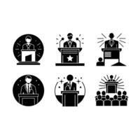 Keynote Icon - High-Quality Graphic Design File for Presentations and Branding vector