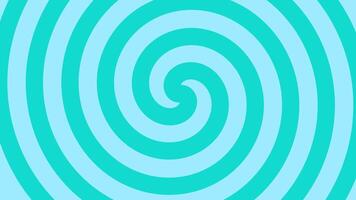 Blue twirl hypnotize reverse circle effect background video