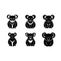 Koala Graphic Design File for Creative Projects vector