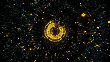 Abstract Sci-Fi Background VJ Loop l 4K video