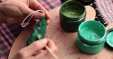 Participants learn to create unique Christmas ornaments using easy-to-find supplies. Explore colors and techniques that bring holiday cheer to your home this season. video