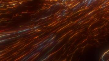 Radiant golden electric streams flow fluidly, exuding a warm, futuristic energy of luxury power or technology background video