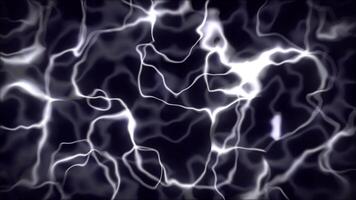 Electricity Effect Animation, Overlay - Black Screen, Anime FX, Lightning Thunder Boom Electrical Animation, Computer Graphic Infinite Loop illusion hallucinations video