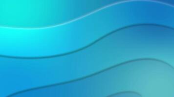 3d animation abstract blue waves wallpaper template background. Summer Layers Background video