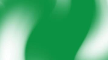 Green white gradient fills a smooth curved background, suitable for backgrounds, presentations, web designs, posters, and digital art projects. video