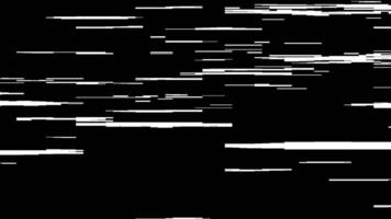 Glitch overlay abstract motion graphics video