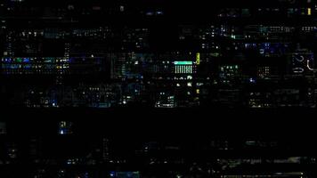Glitch overlay abstract motion graphics video