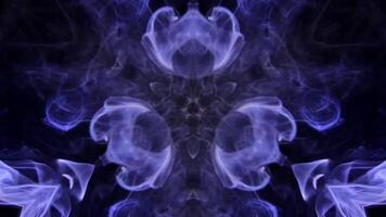 High energy background with abstract mandala shapes for dynamic music compositions video