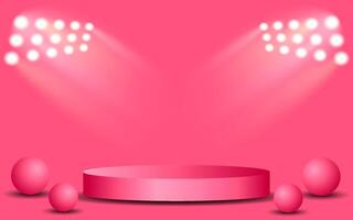 3d Background product for valentine's day vector
