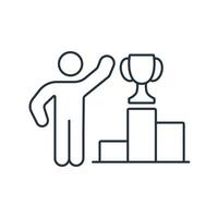 reputation icons symbol elements for infographic web vector