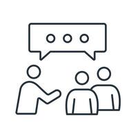 public relations icons symbol elements for infographic web vector