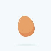 Raw chicken eggs on isolated background. for posters and web icons vector