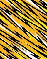 Abstract yellow geometric sharp lines background for sublimation jersey vector