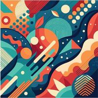 Abstract colorful background Illustration vector