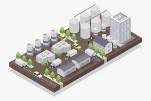 Silos complex isometric vector