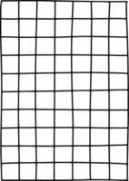 Simple Grid Paper Illustrations for Creative Design Projects vector