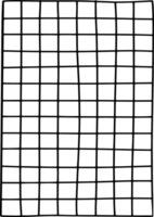 Simple Grid Paper Design for Stationery and Art Projects vector