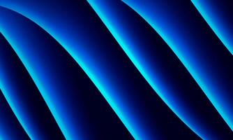Flowing dark blue curve shape with soft gradient abstract background. dark blue stripe pattern. bright light. vector