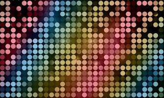 Abstract colorful LED panel lights background. Beautiful sparks shine special light. Radiant lights grid. smooth shiny color. vector