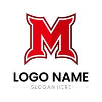 Cool and modern letter M logo for your fashion business. vector