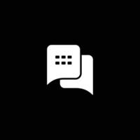 Speech bubble sign. Talk bubble line icon. Chat message symbol. Color line concept. Black and red thin line bubble icon. vector