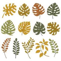 Set of Hand drawn decorative elements. vector