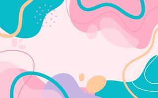 Hand drawn abstract background for design. vector