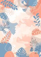Color abstract background for design. spring background with beautiful. vector