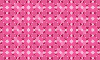 Pink patterned background vector