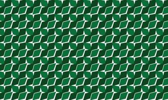 Green Geometric Star Pattern and Leaf Abstract, Interlocking Green Shapes Geometric Repeating Pattern, Green Star Harmony Stylish Geometric Pattern vector