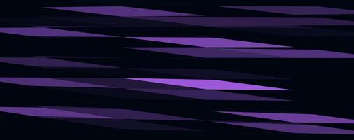 Abstract purple geometric shapes pattern on a dark background. vector