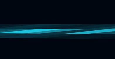 Abstract dark background with blue striped pattern. vector