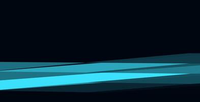 Abstract dark blue design with teal geometric shapes. vector