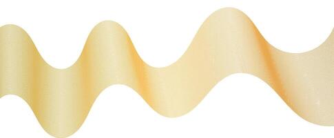 Abstract wavy lines in golden tones. vector