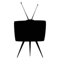 Television Sign and Symbol for Media and Entertainment vector