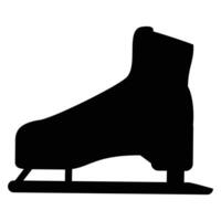 Ice Skating Icon Winter Sports and Recreation Design vector