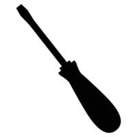 Screwdriver Icon for Tools and Repair Work Design vector