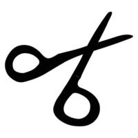 Scissors Icon for Cutting, Crafting, and DIY Themes vector