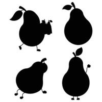 Pear Icon for Food and Healthy Lifestyle Designs vector