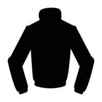 Casual Sweatshirt on Hanger Against Neutral Background vector