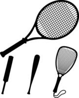 Tennis Racket Icon for Sports and Recreation Designs vector