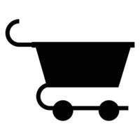 Shopping Cart Icon for E-commerce and Retail Themes vector